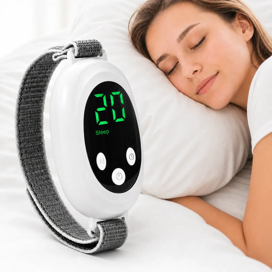 Handheld Microcurrent Sleep Aid Device for Insomnia and Anxiety