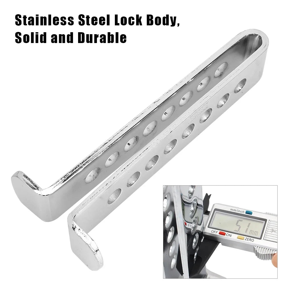 Heavy Duty Stainless Steel Anti-Theft Car Pedal Lock