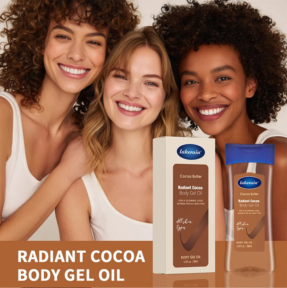 Cocoa Butter Body Gel Oil for Radiant Glowing Skin - 9