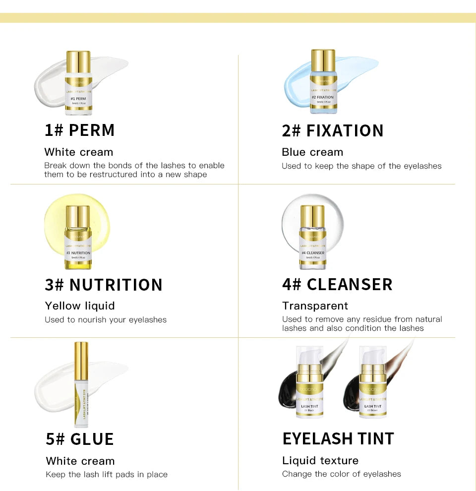 Professional Eyebrow Lamination and Tinting DIY Kit - 21