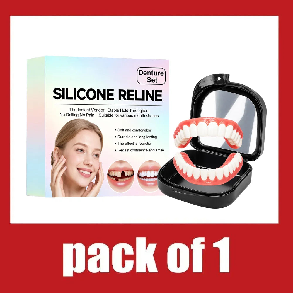 Comfort Fit Silicone Dentures for Instant Smile Restoration - 14