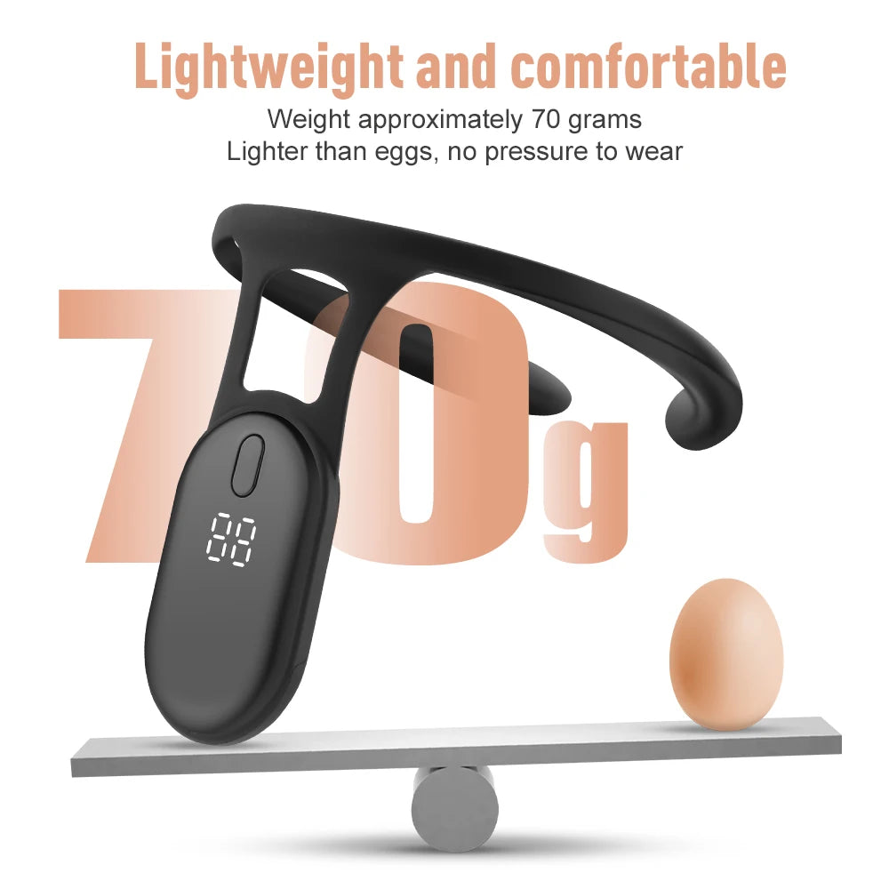Intelligent Vibration Posture Corrector with LCD Display - 23