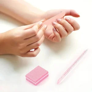 Portable Disposable Nail Care and Filing Kit