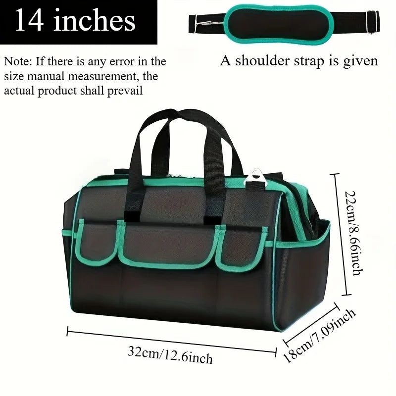 Multifunctional Heavy-Duty Electrician Tool Storage Bag - 9
