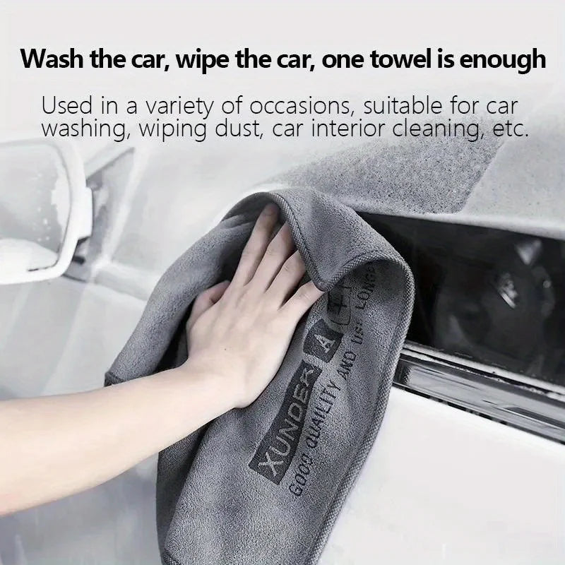 Premium Microfiber Car Wash Towel Soft Absorbent Cleaning Cloth