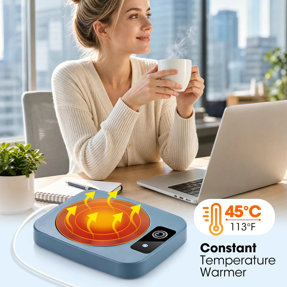 Electric Constant Temperature Desktop Mug Warmer - 1