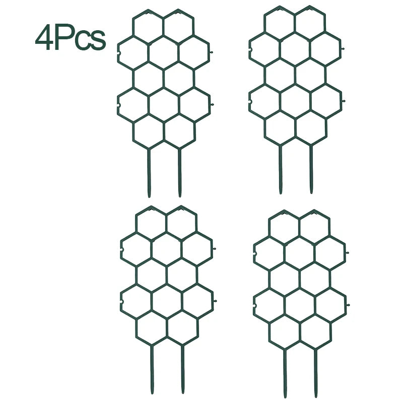 Honeycomb Trellis for Climbing Plants and Flowers - 19