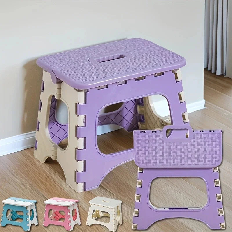 Portable Folding Step Stool for Home and Travel - 2