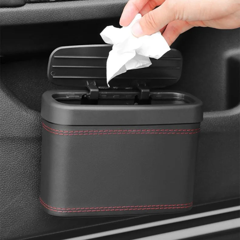 Universal Hanging Car Trash Can and Storage Organizer