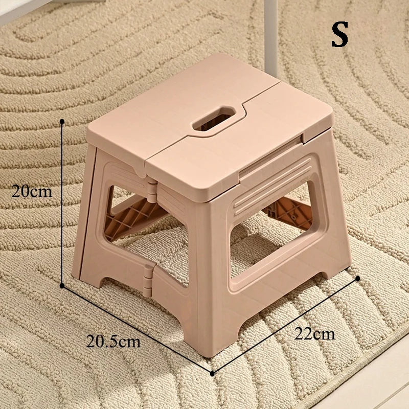 Portable Lightweight Folding Stool for Camping and Home Use