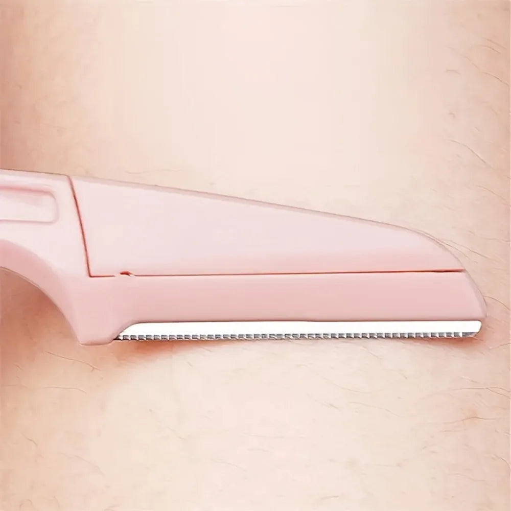 Folding Eyebrow Razor Set Facial Hair Remover Trimmer for Women