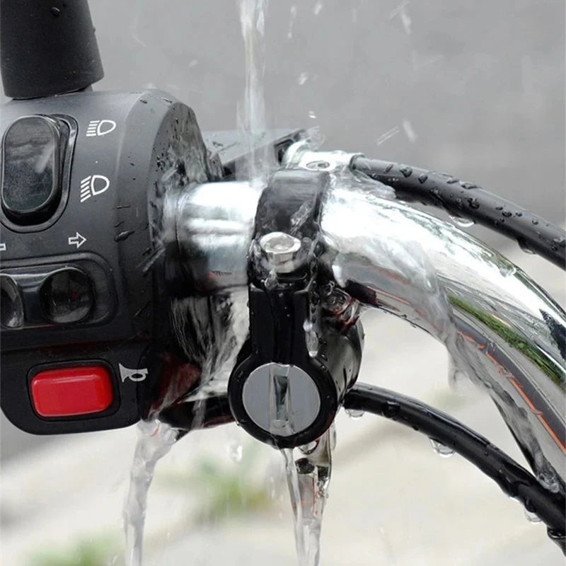 Anti-Theft Handlebar Mounted Motorcycle Helmet Lock
