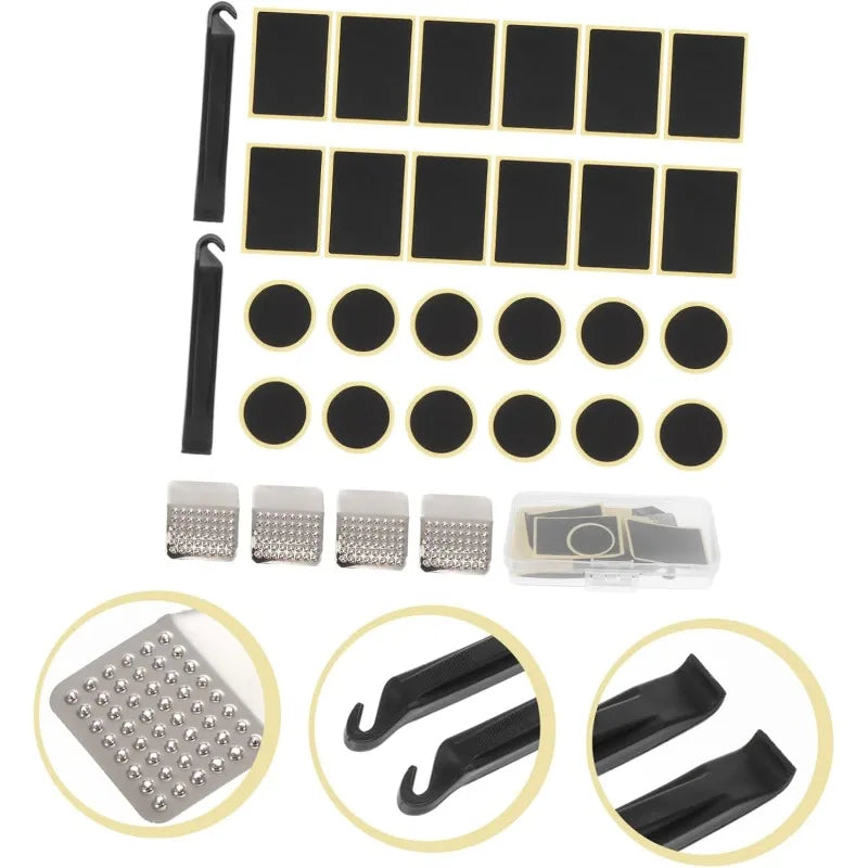 Bicycle and Motorcycle Tire Puncture Repair Kit - 11