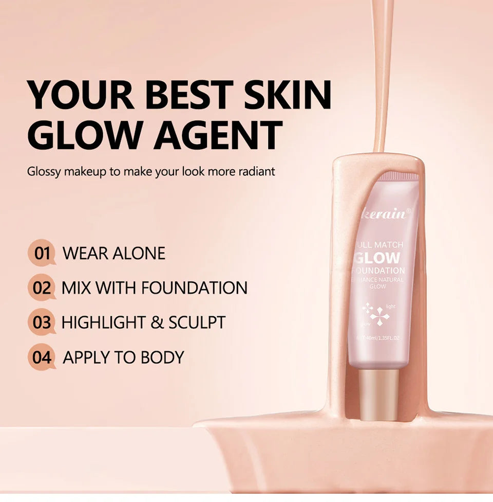 Liquid Illuminating Glow Foundation for Face and Body - 7