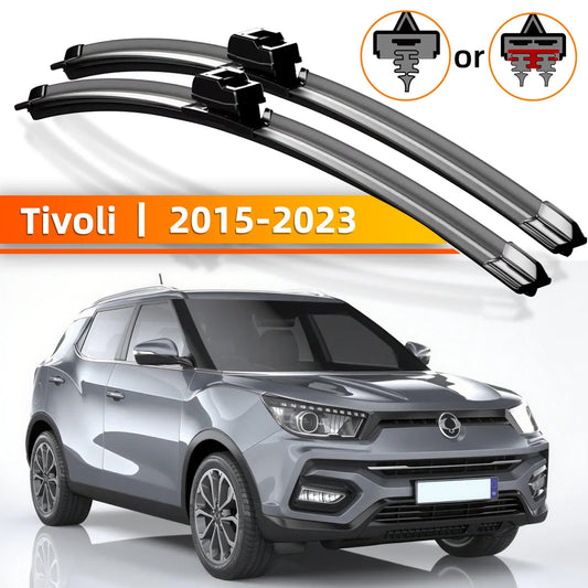 Front Windshield Wiper Blades for Ssangyong Tivoli 2015-2023