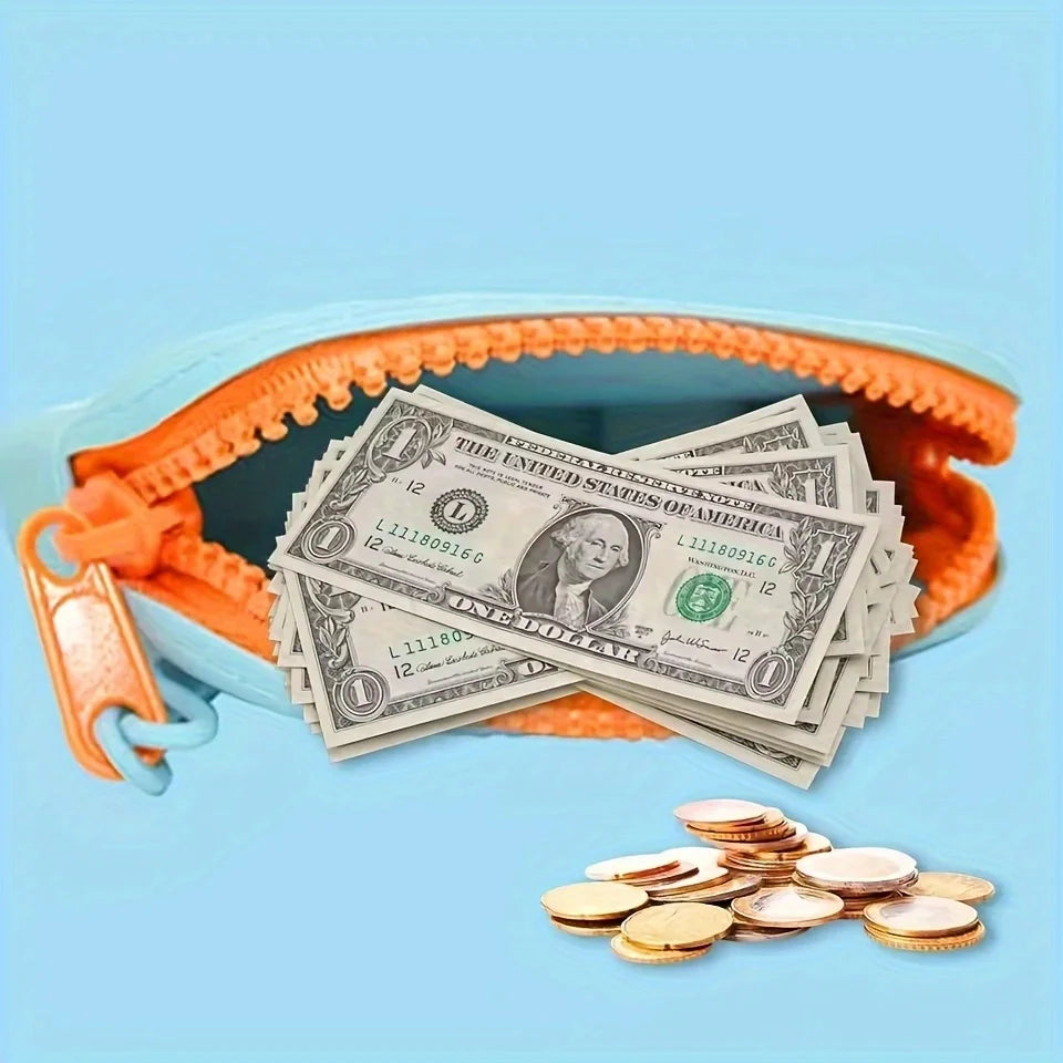 Portable Silicone Zipper Pouch for Small Accessories - 9