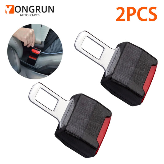 Universal Car Seat Belt Extender Safety Buckle 2-Piece Set