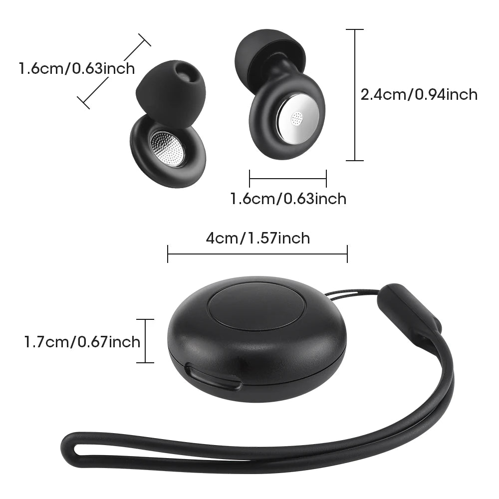 Reusable Noise Cancelling Silicone Ear Plugs for Sleeping - 14