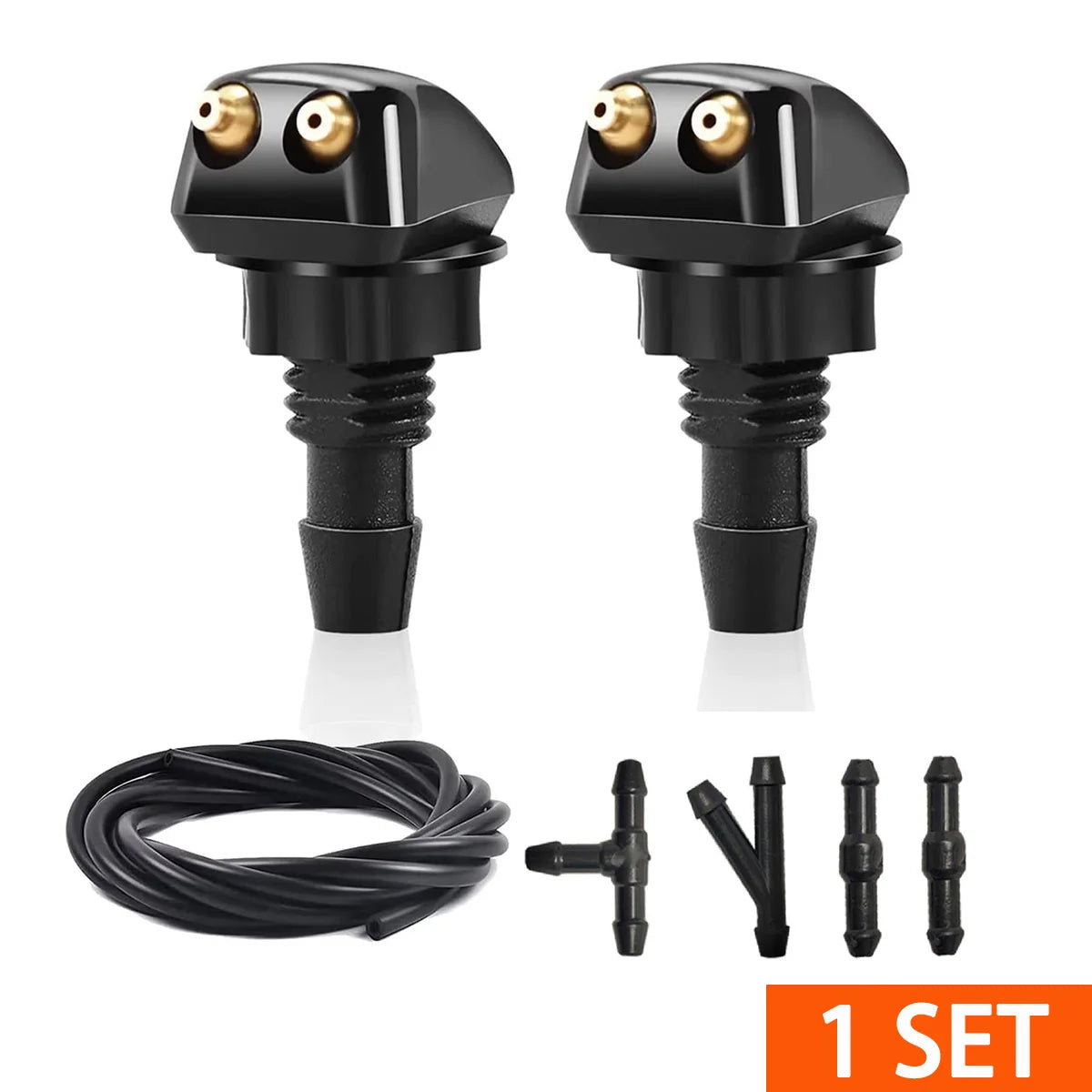 Adjustable Dual Hole Car Windshield Washer Nozzle Sprayer