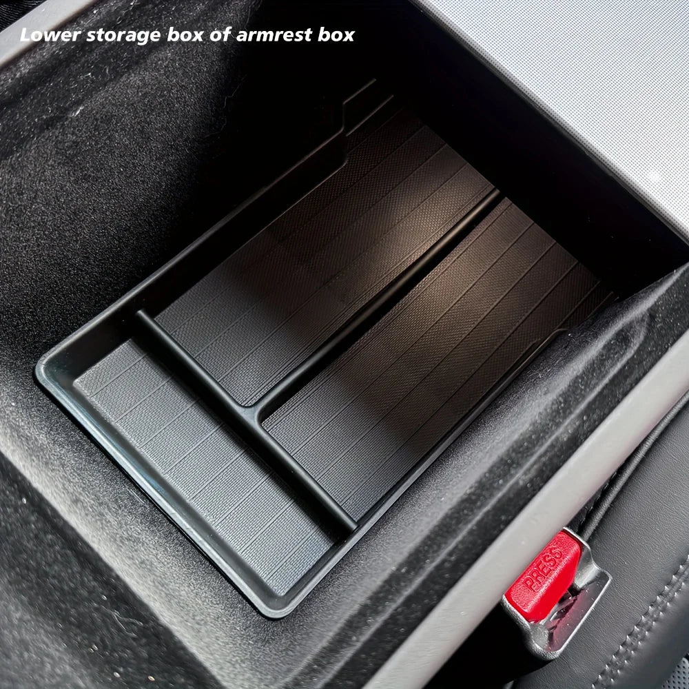 Interior Armrest Storage Organizer for Model Y
