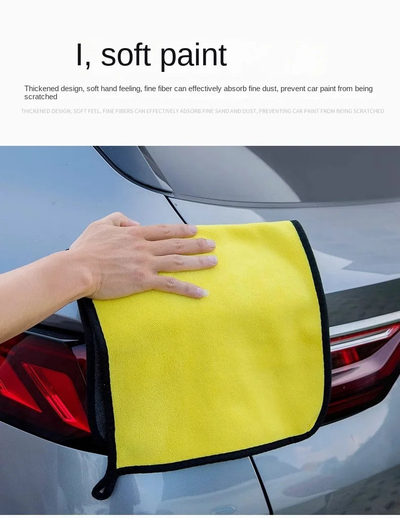 Thickened Microfiber Cleaning Towel Ultra Absorbent Car Drying Cloth - 11