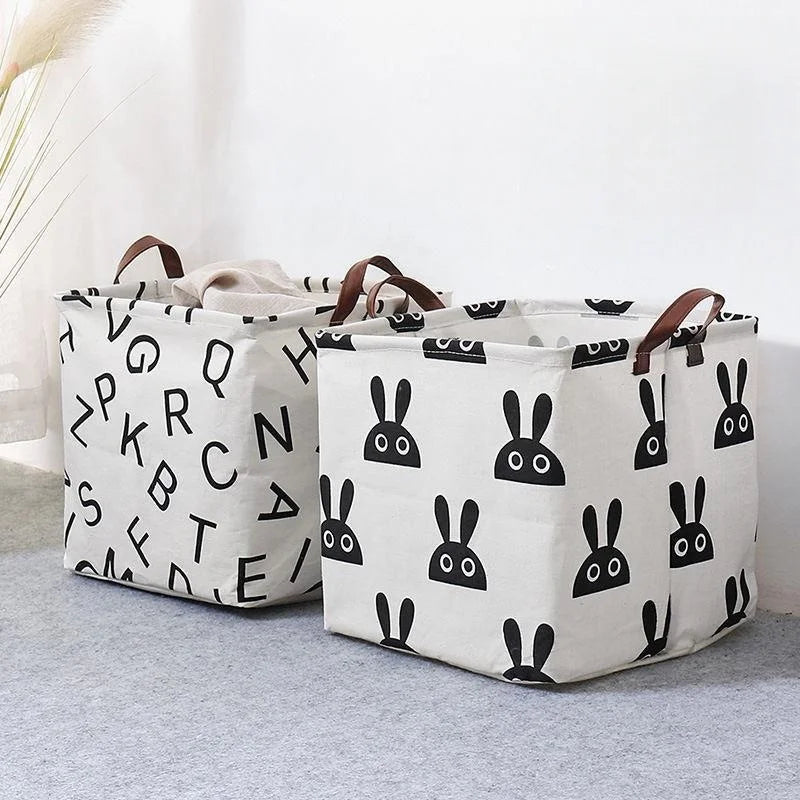 Collapsible Fabric Storage Basket for Home Organization