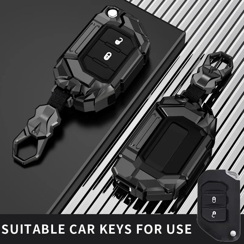 Protective Metal Key Fob Cover for Jeep and Dodge - 1
