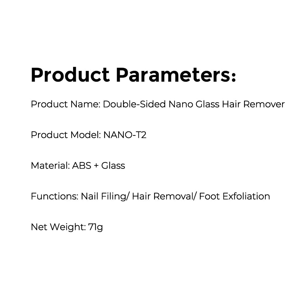 Painless Nano-Glass Hair Removal and Exfoliation Tool - 14
