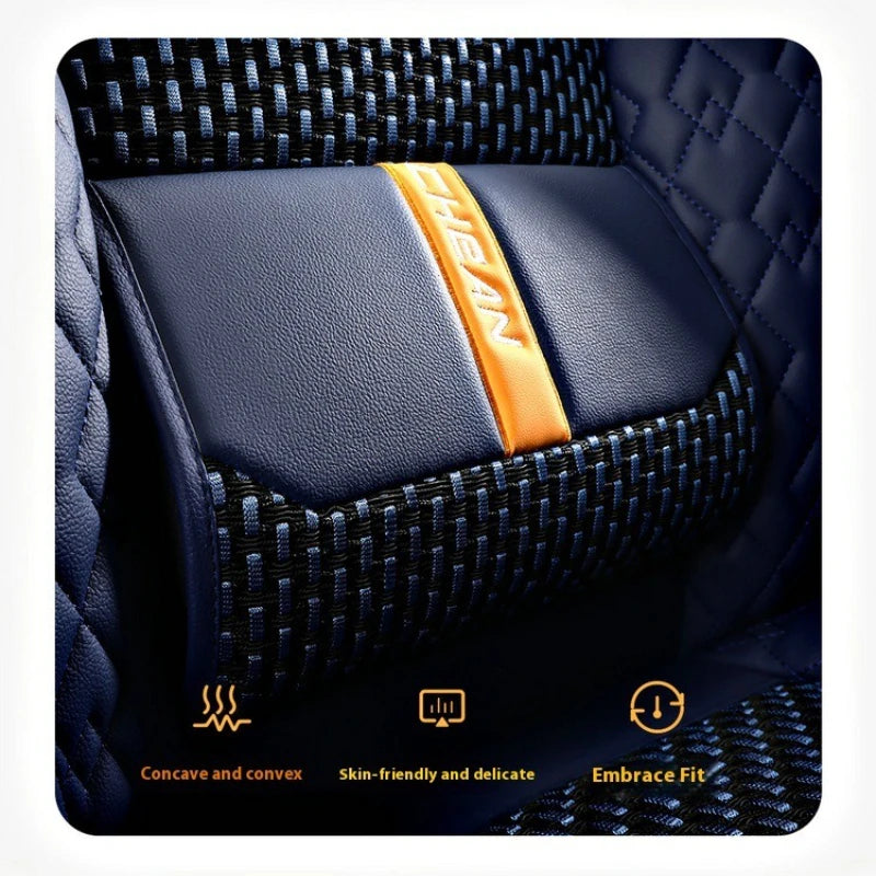 Universal Breathable Flax Car Seat Cover for All Seasons