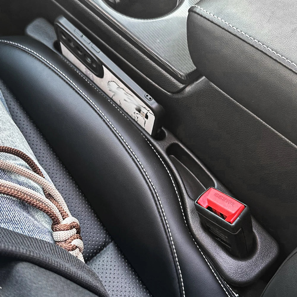 Universal Car Seat Gap Filler and Storage Organizer