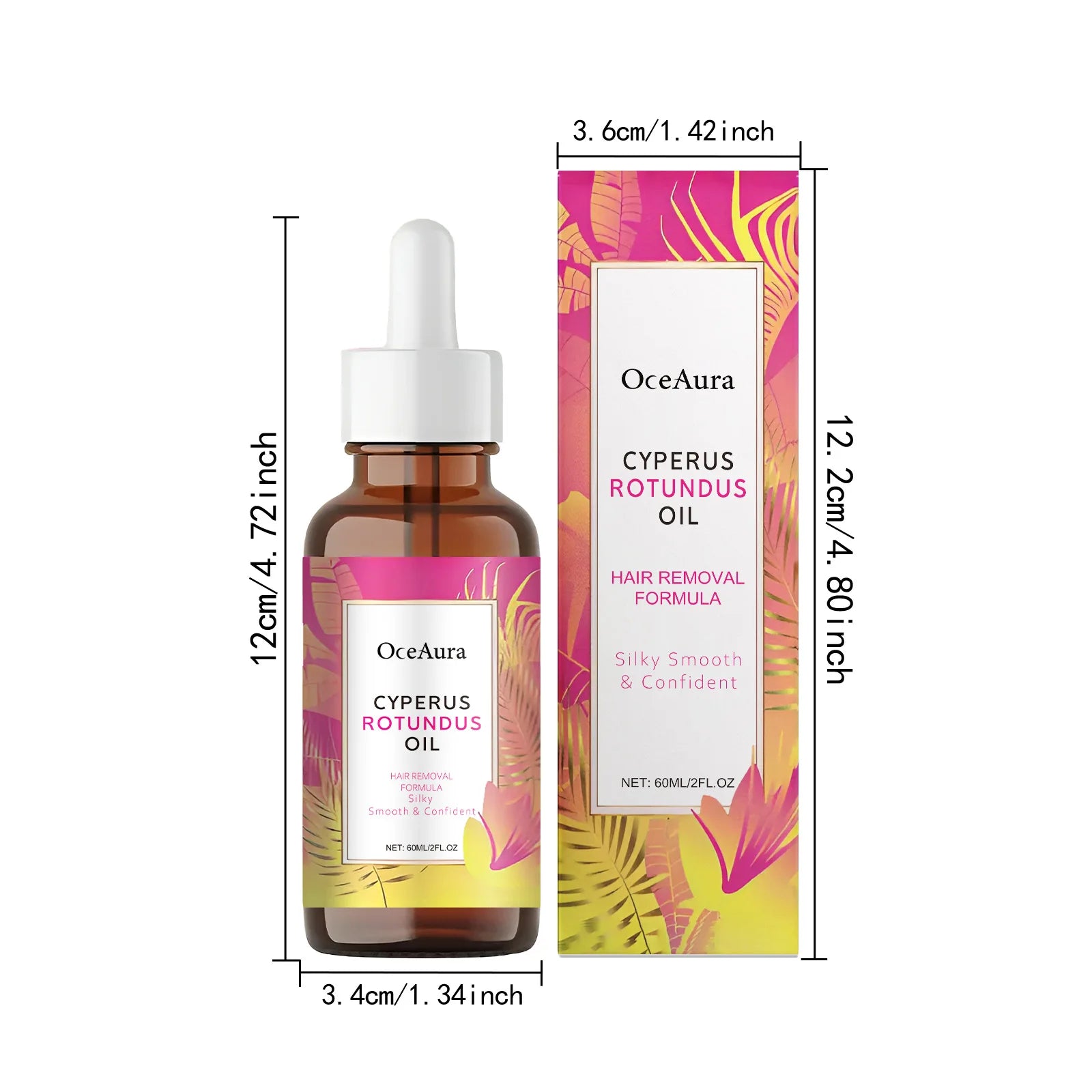 Gentle Hair Removal Cream and Soothing Oil Set - 7