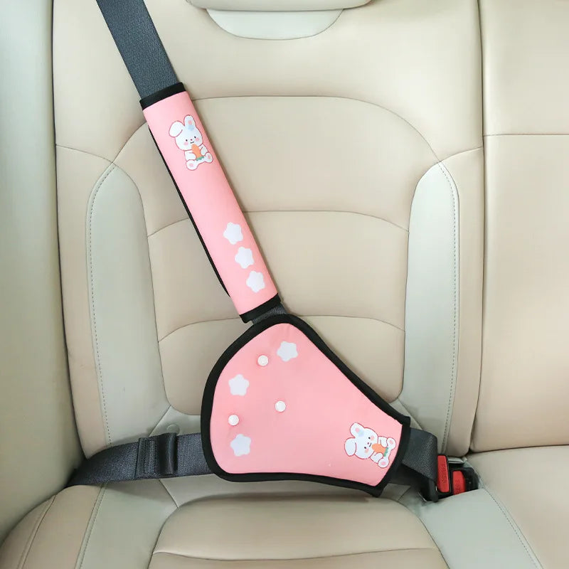 Adjustable Car Seat Belt Comfort Pad for Kids