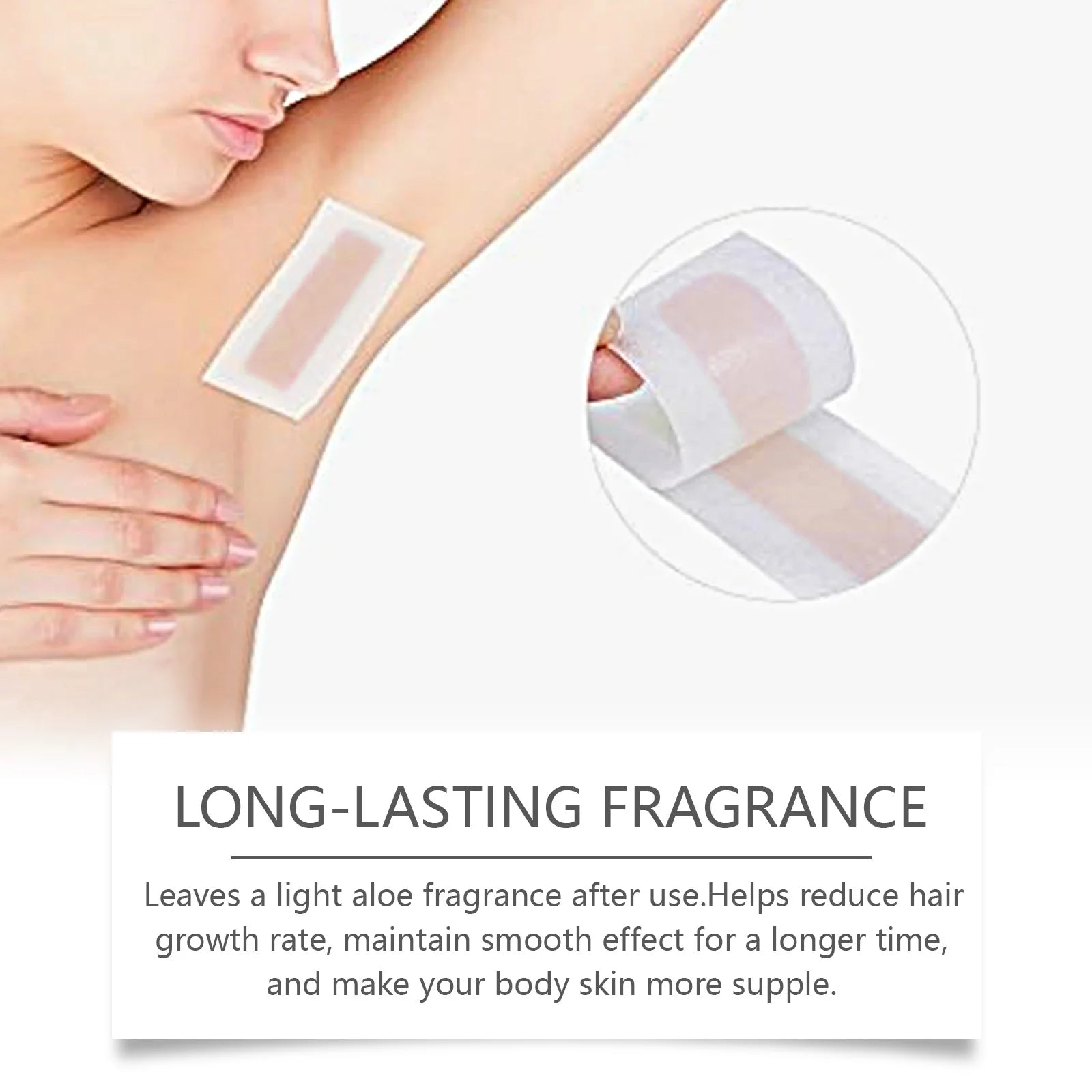 Gentle Full Body Hair Removal Wax Strips - 12