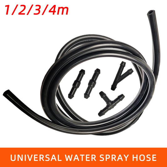 Universal Windshield Wiper Washer Hose Kit with Connectors