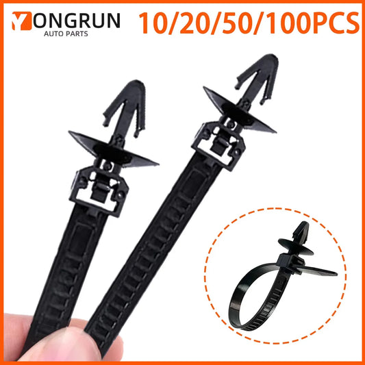 Nylon Wire Harness Cable Tie Fixing Clips for Automotive and Home