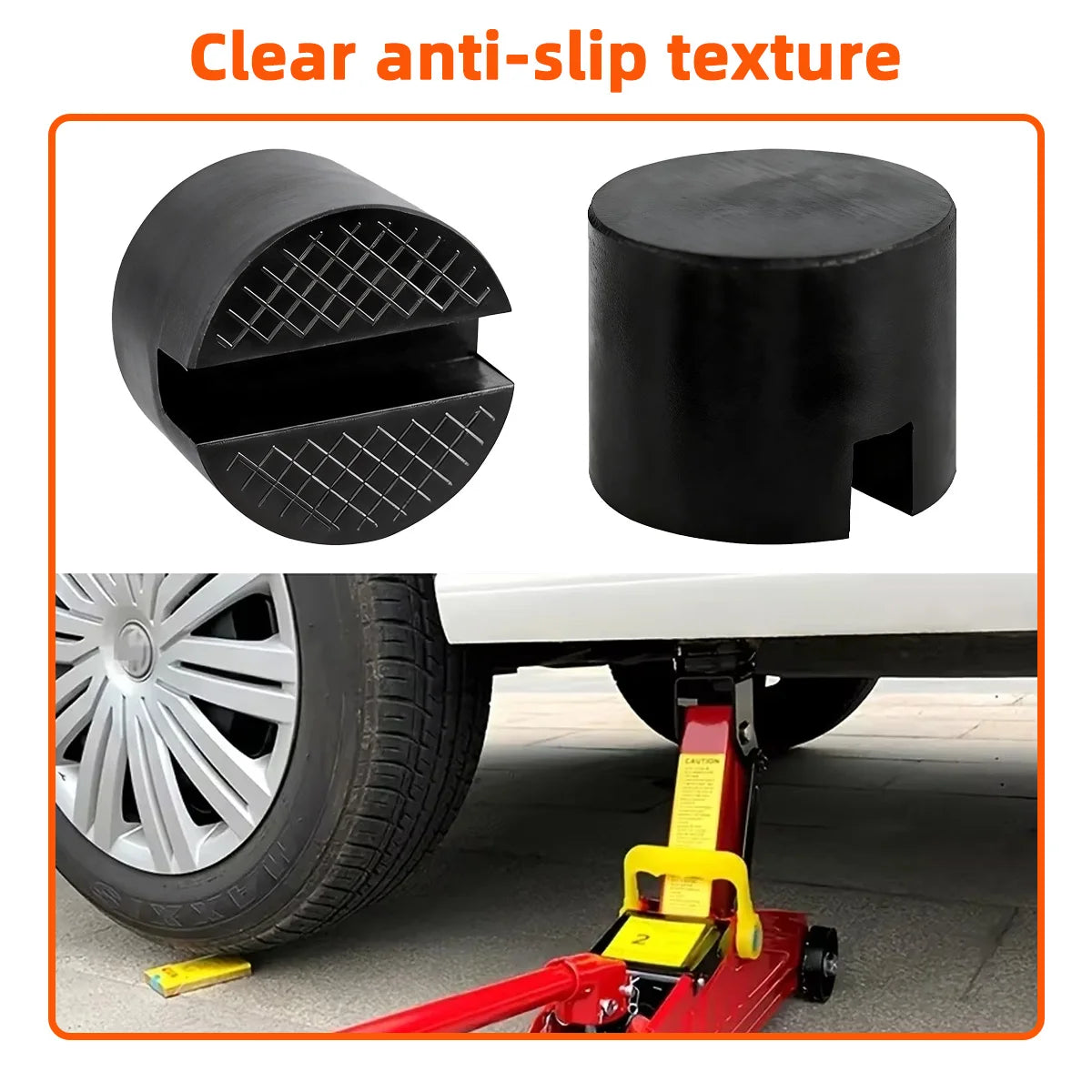 Universal Protective Rubber Jack Pad for Car Chassis