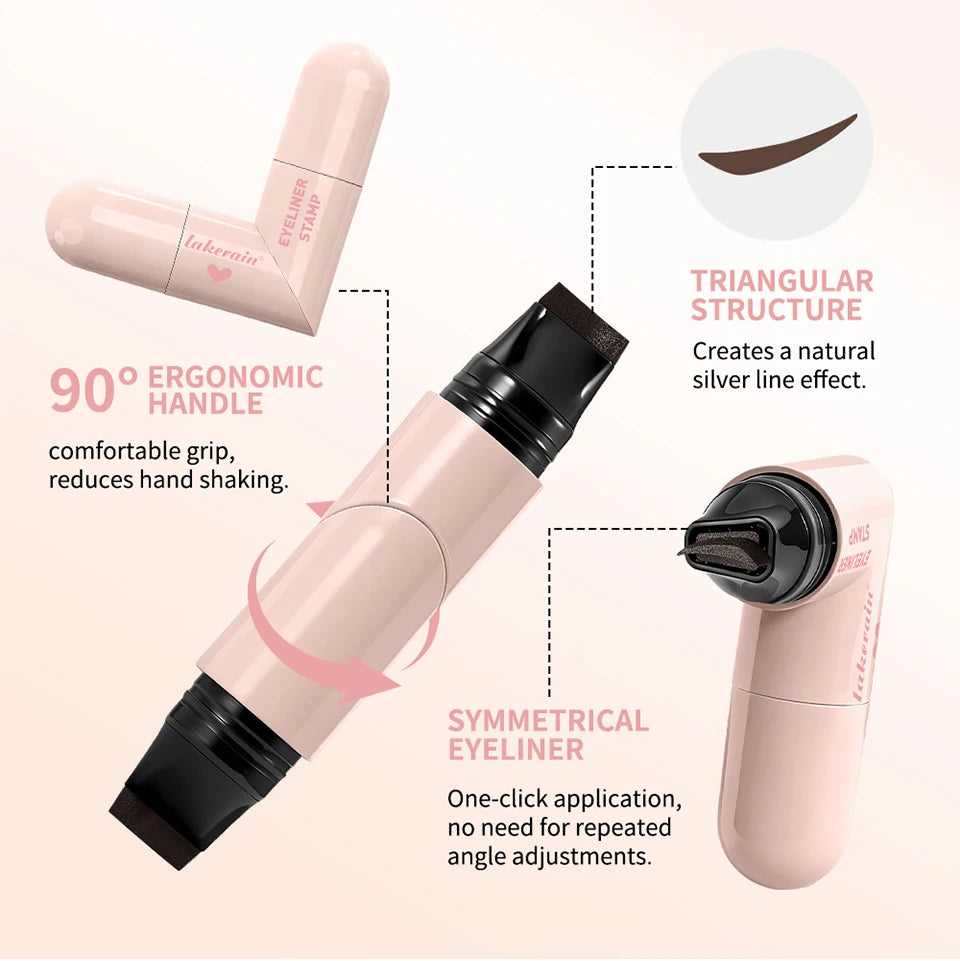 Waterproof Winged Eyeliner Stamp for Perfect Cat Eye Makeup - 14