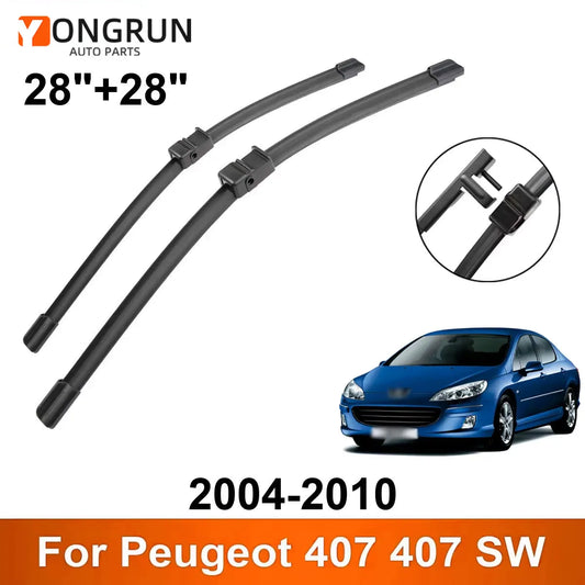 Front Windshield Wiper Blades for Peugeot 407 407 SW 2004-2010
