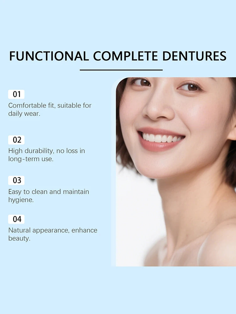 Instant Smile Temporary Dentures for Natural Teeth Alignment - 11