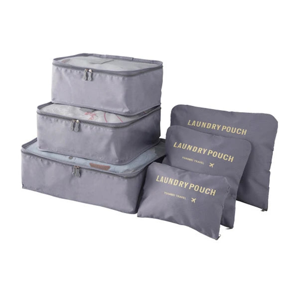 6-Piece Luggage Packing Organizer Set for Travel