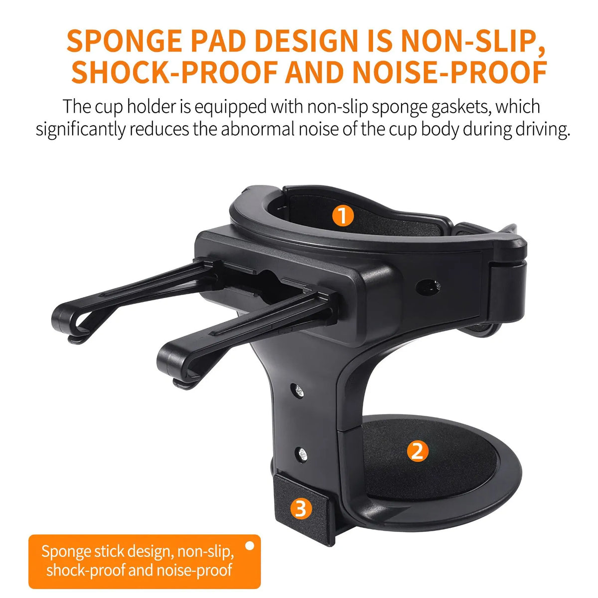 Universal Adjustable Car Air Vent Cup Holder