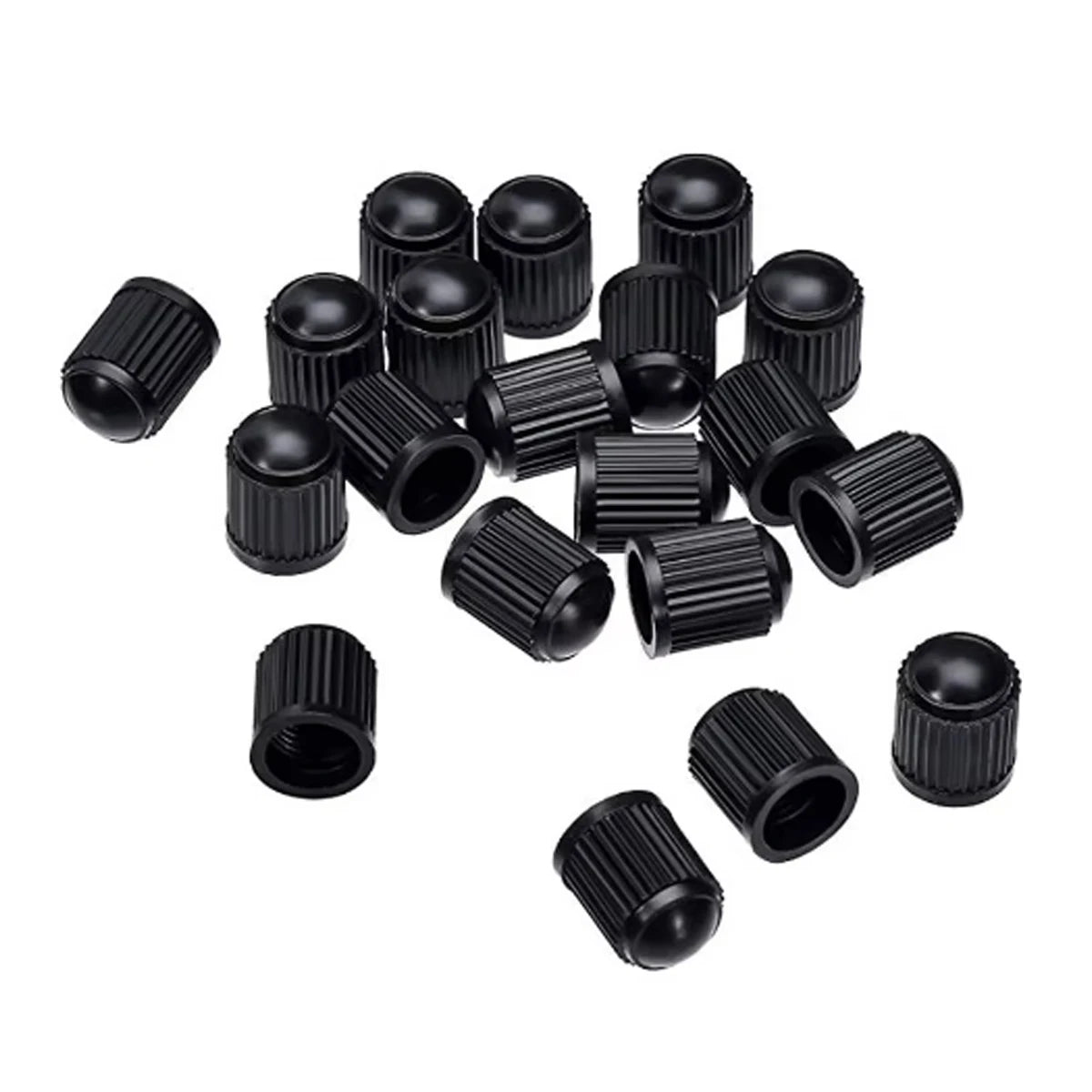 Universal Tire Valve Stem Caps with Airtight Rubber Seal