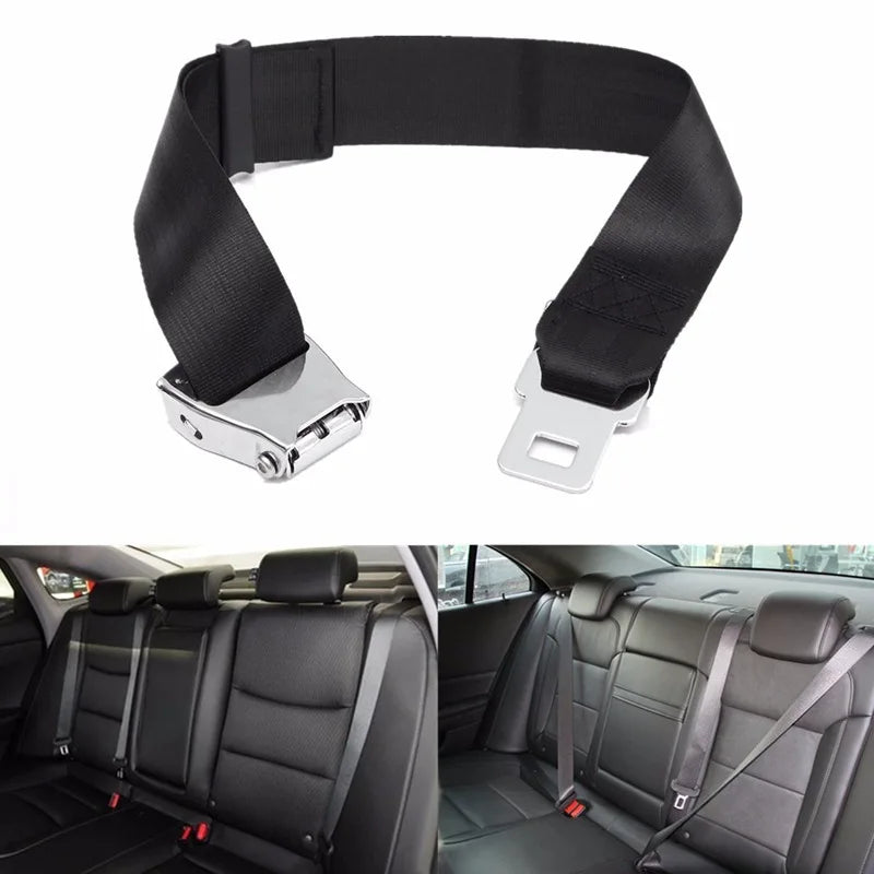 Adjustable Airplane Seat Belt Extender for Comfortable Travel - 6