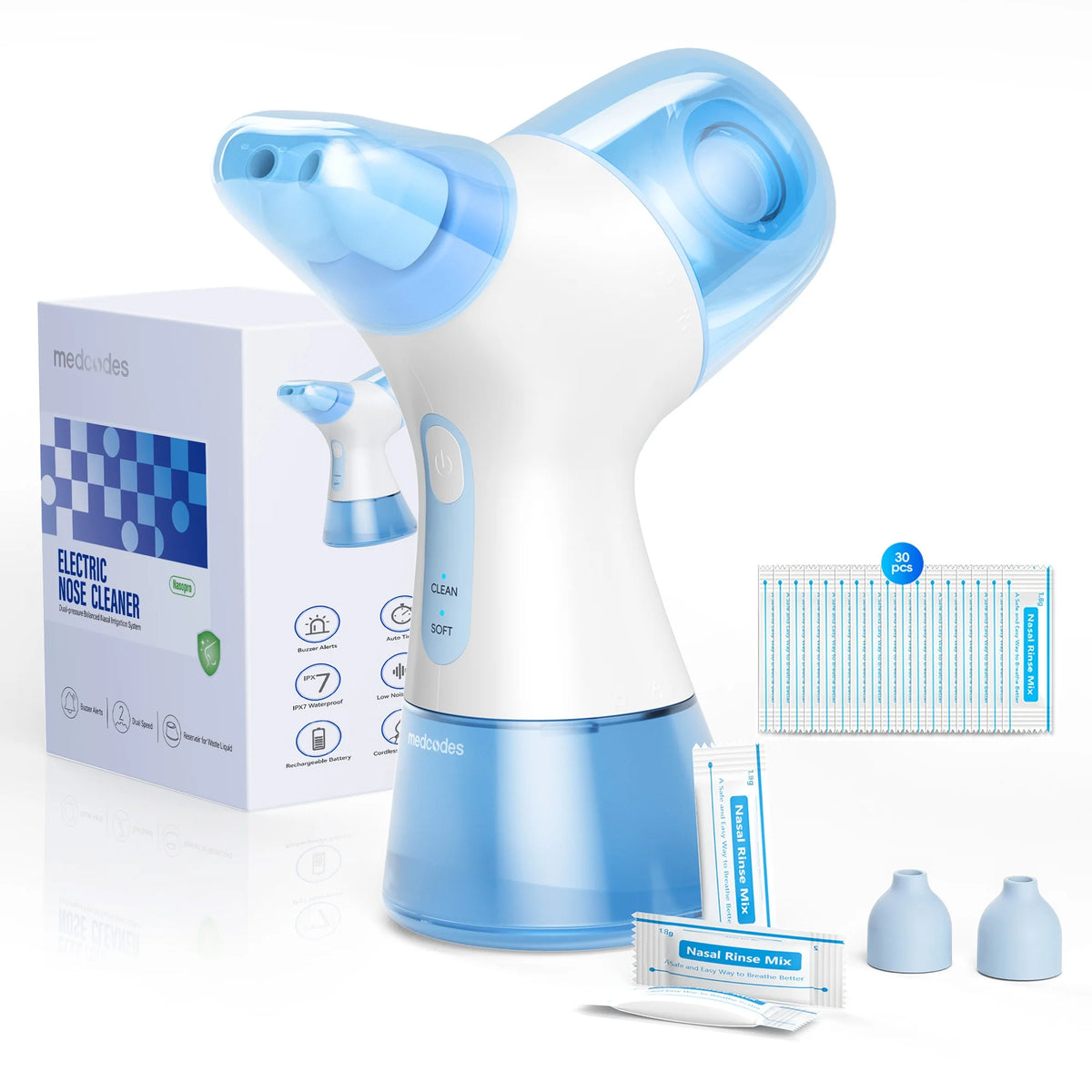 Electric Nasal Irrigation System for Sinus and Allergy Relief