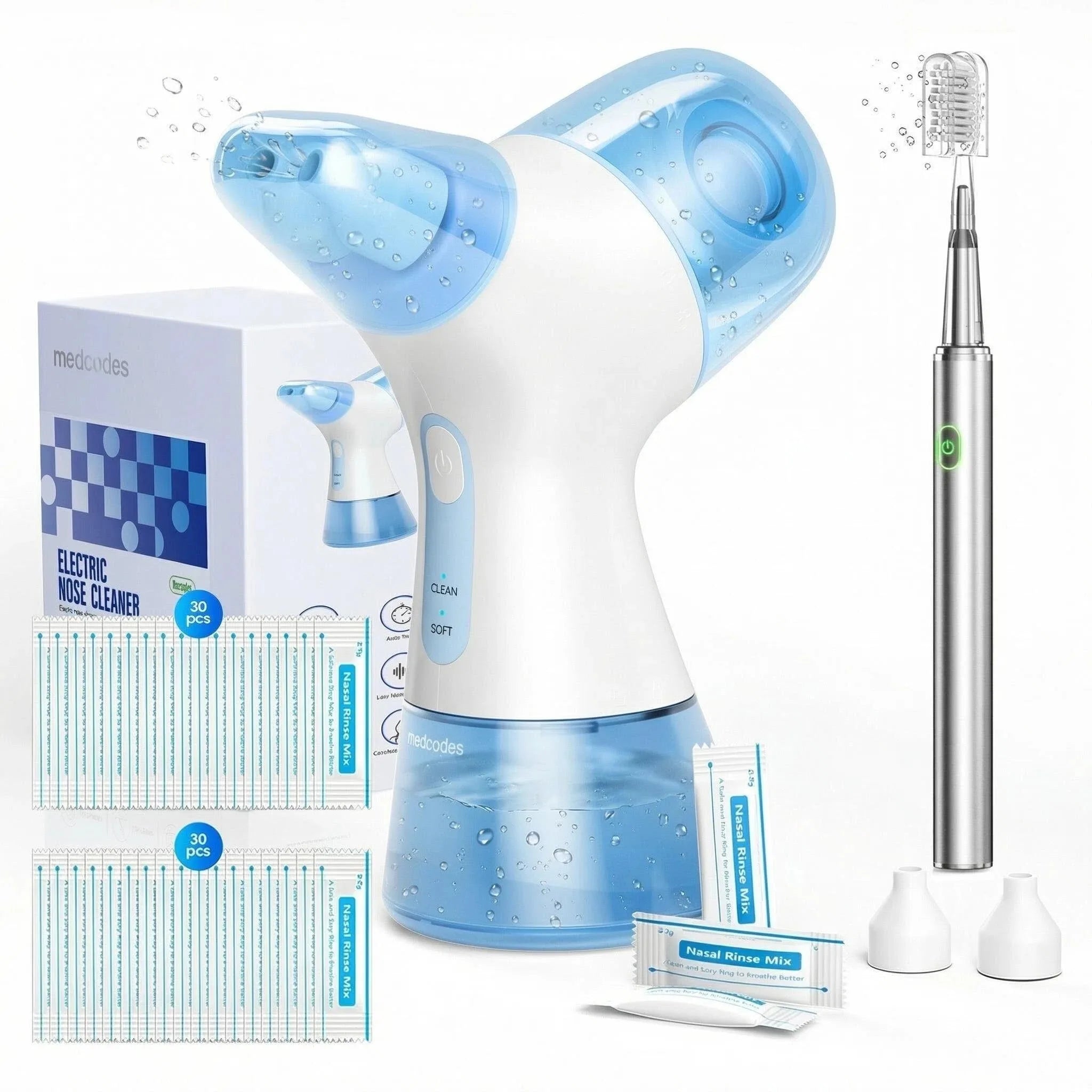 Electric Nasal Irrigation System and Oral Care Kit - 1