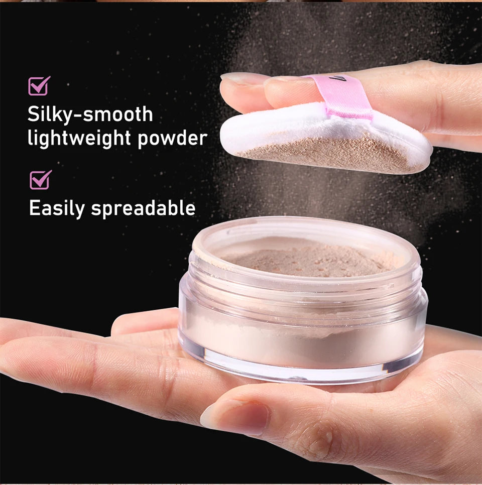 Matte Finish Oil-Control Loose Setting and Baking Powder