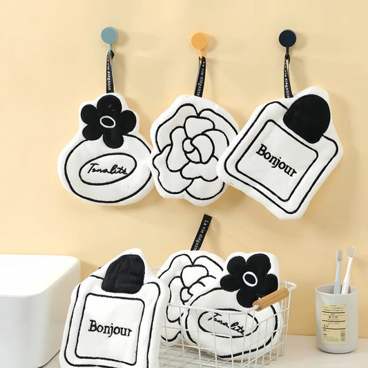 Decorative Hanging Hand Towel for Kitchen and Bathroom