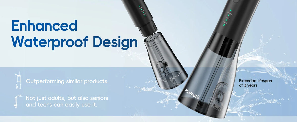 Electric Toothbrush and Water Flosser Oral Care Kit
