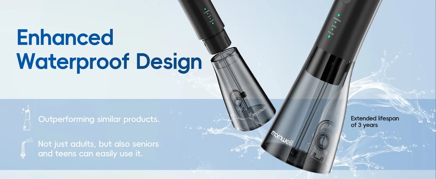 Electric Toothbrush and Water Flosser Dental Care Set - 11