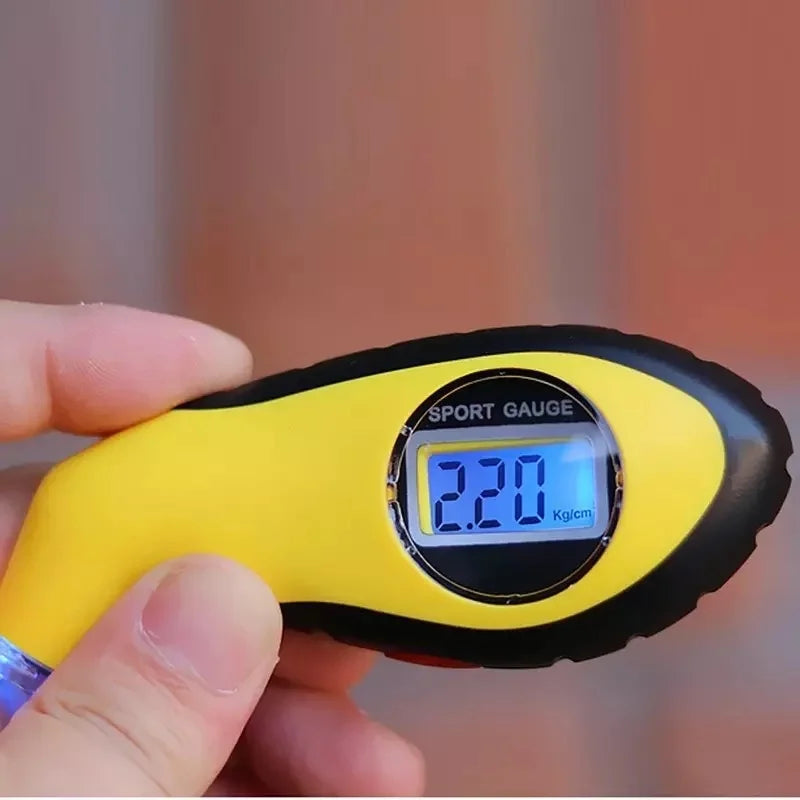 Digital LCD Tire Pressure Gauge for Car Safety
